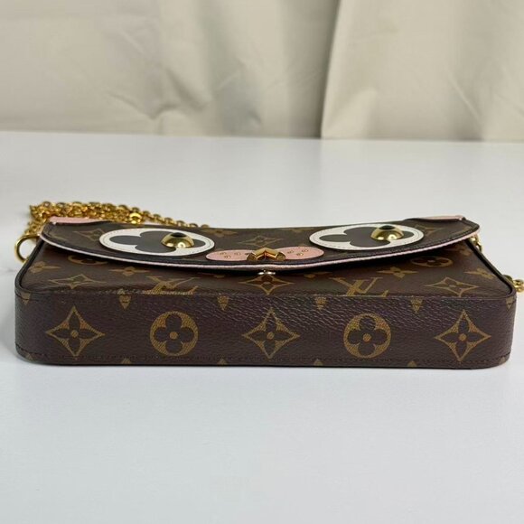 Louis Vuitton Monogram Canvas Limited Edition Felicie Shoulder Bag Crossbody - Picture 6 of 9